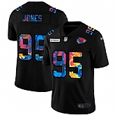 Nike Kansas City Chiefs #95 Chris Jones Black Vapor Untouchable Fashion Limited Jersey yhua,baseball caps,new era cap wholesale,wholesale hats